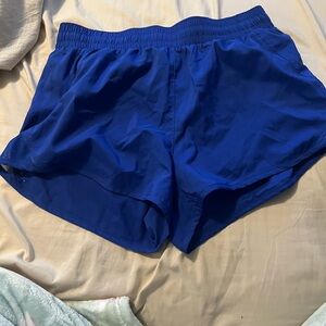 All in Motion Women's Vibrant Blue Athletic Shorts